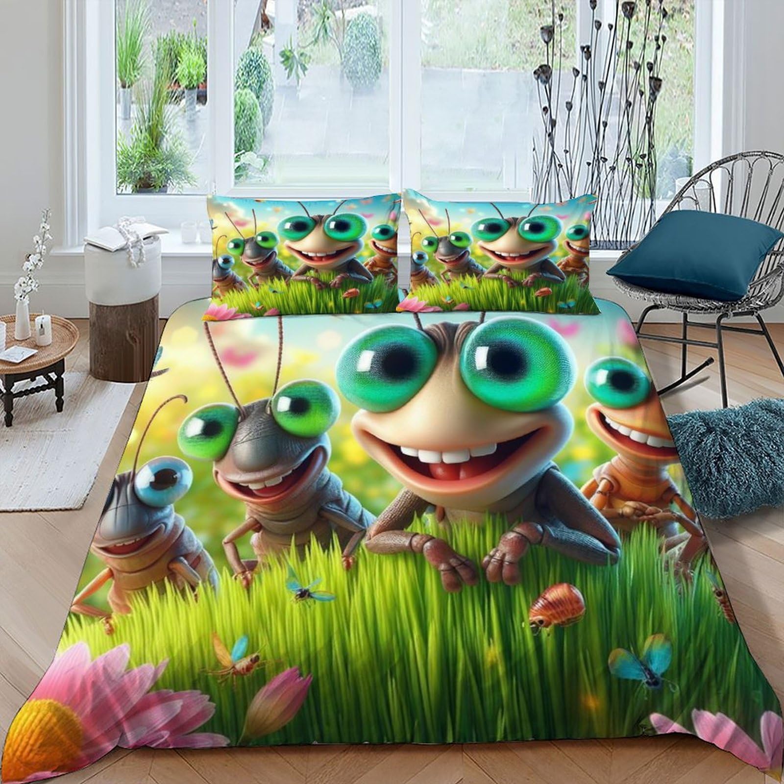 Parure de lit animaux pour créer une ambiance naturelle dans la chambre