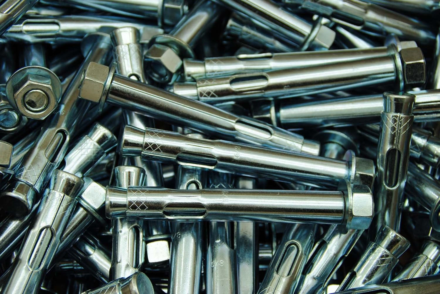 (10) Concrete Sleeve Anchors 5/8 x 4-1/4" Includes Nuts & Washers Expansion Bolt