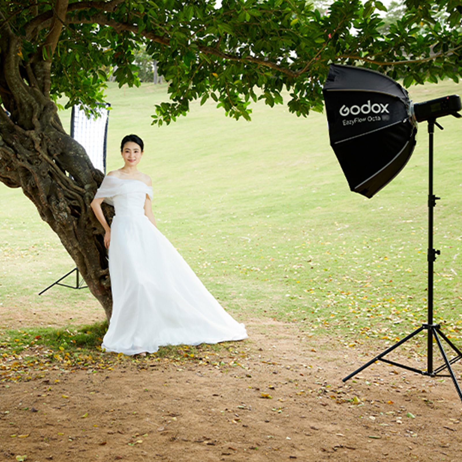 Godox EazyFlow Octa 150 cm Scatola morbida ottagonale pieghevole con diffusori, griglia