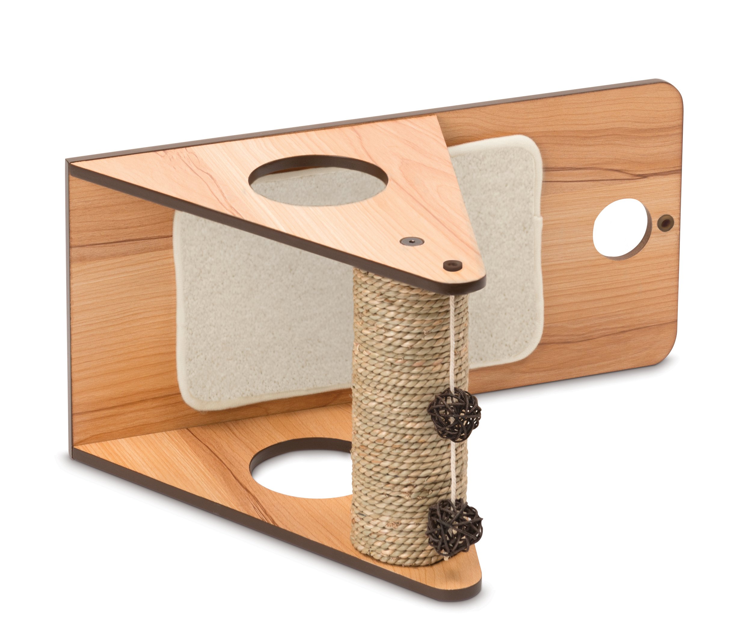 GEX cat itヴェスパー キャットタワーボックス ラージ爪とぎクッション付