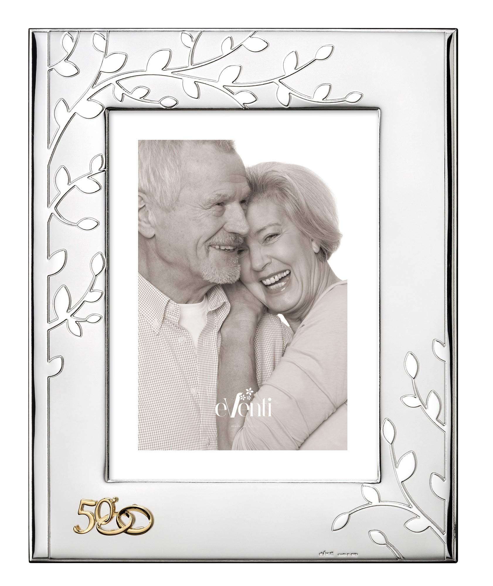 JOYERIA EL FARO | Marco 50 aniversario | Regalos de boda 50 aniversario | Grabado personalizado | Presentación en estuche premium | Celebra 50 años de amor juntos (10 x 15 cm)