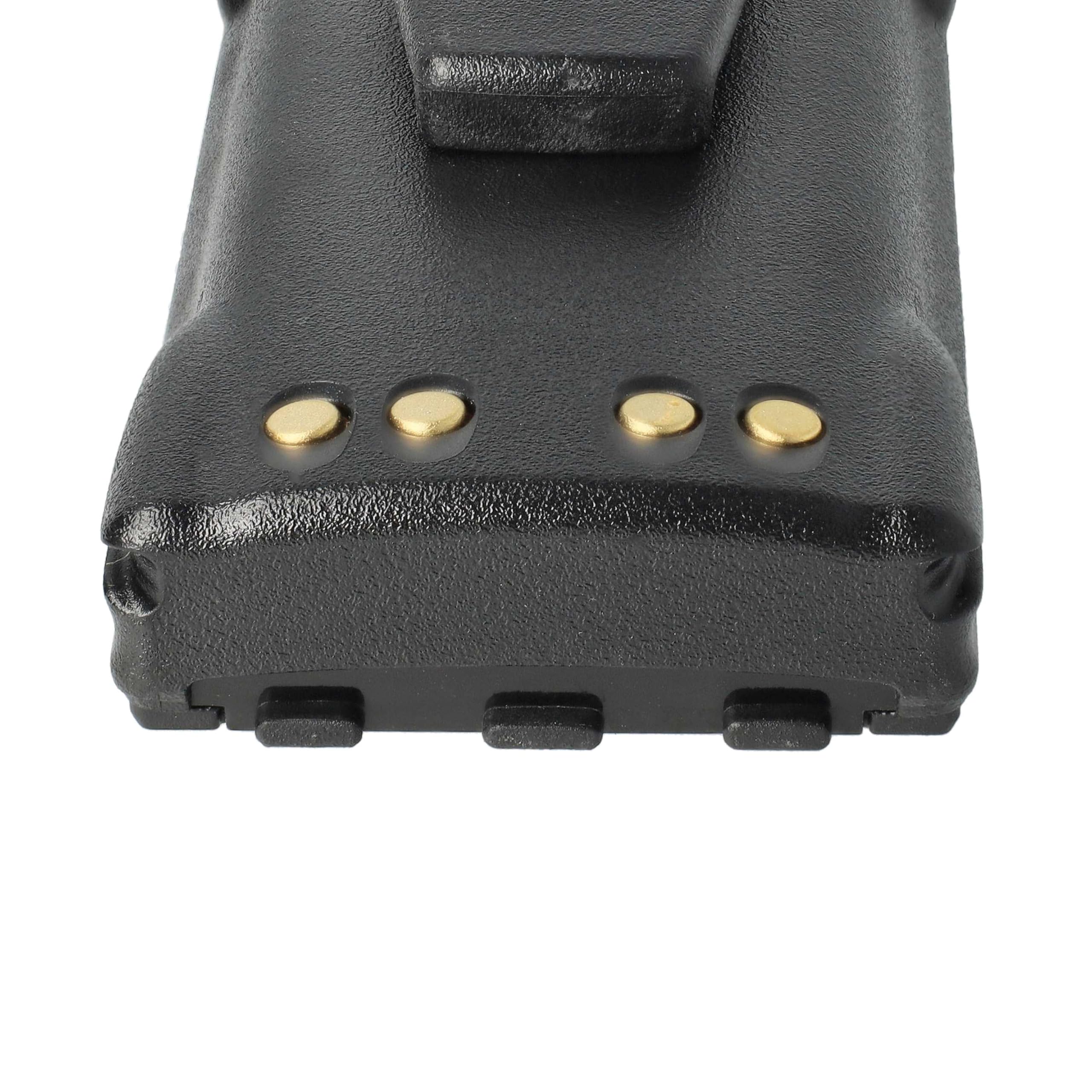 vhbw NiMh batteria 2100mAh (7.2V) per la radio, walkie-talkie Motorola GP340, GP360, GP380, GP540, GP580, GP640, GP680, HT1200 sostituisce HNN9013
