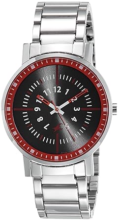 Fastrack Varsity Analog Silver Dial Womens Watch-6172SM02 / 6172SM02