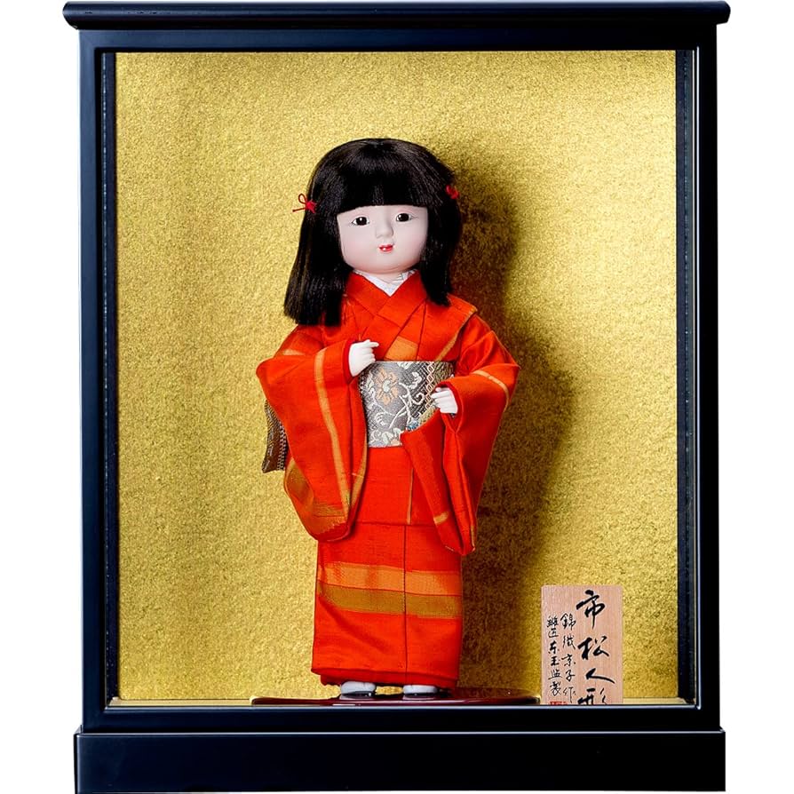 市松人形　京舞　ケース入り　京玉作 市松人形 京舞 ケース入り 京玉作