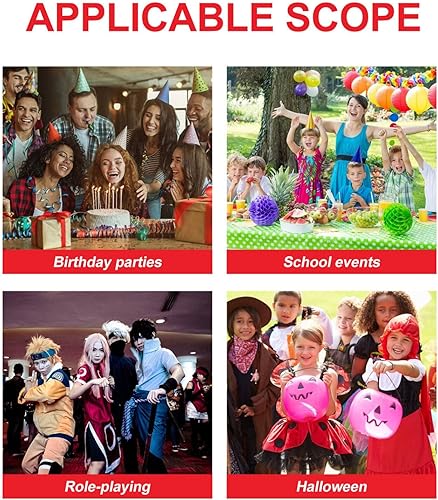 Miniatura 3 de EXCEART Sombrero de bombero de plástico, casco de jefe de bomberos, casco de bombero para niños, accesorio de disfraz, sombrero novedoso