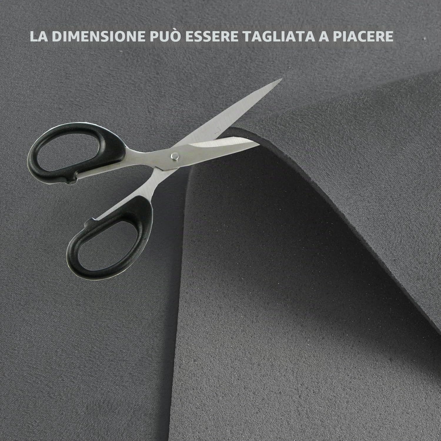 Tessuto per Headliner, Spessore 4 mm, Materiale di Ricambio Interno,per Auto, Camion, SUV, Tetto Camper,(Grigio scuro, 150 x 200 cm)