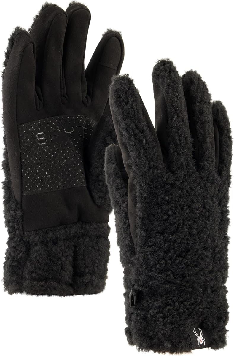 Spyder Tech Touch - Guante Sherpa con forro polar para hombre