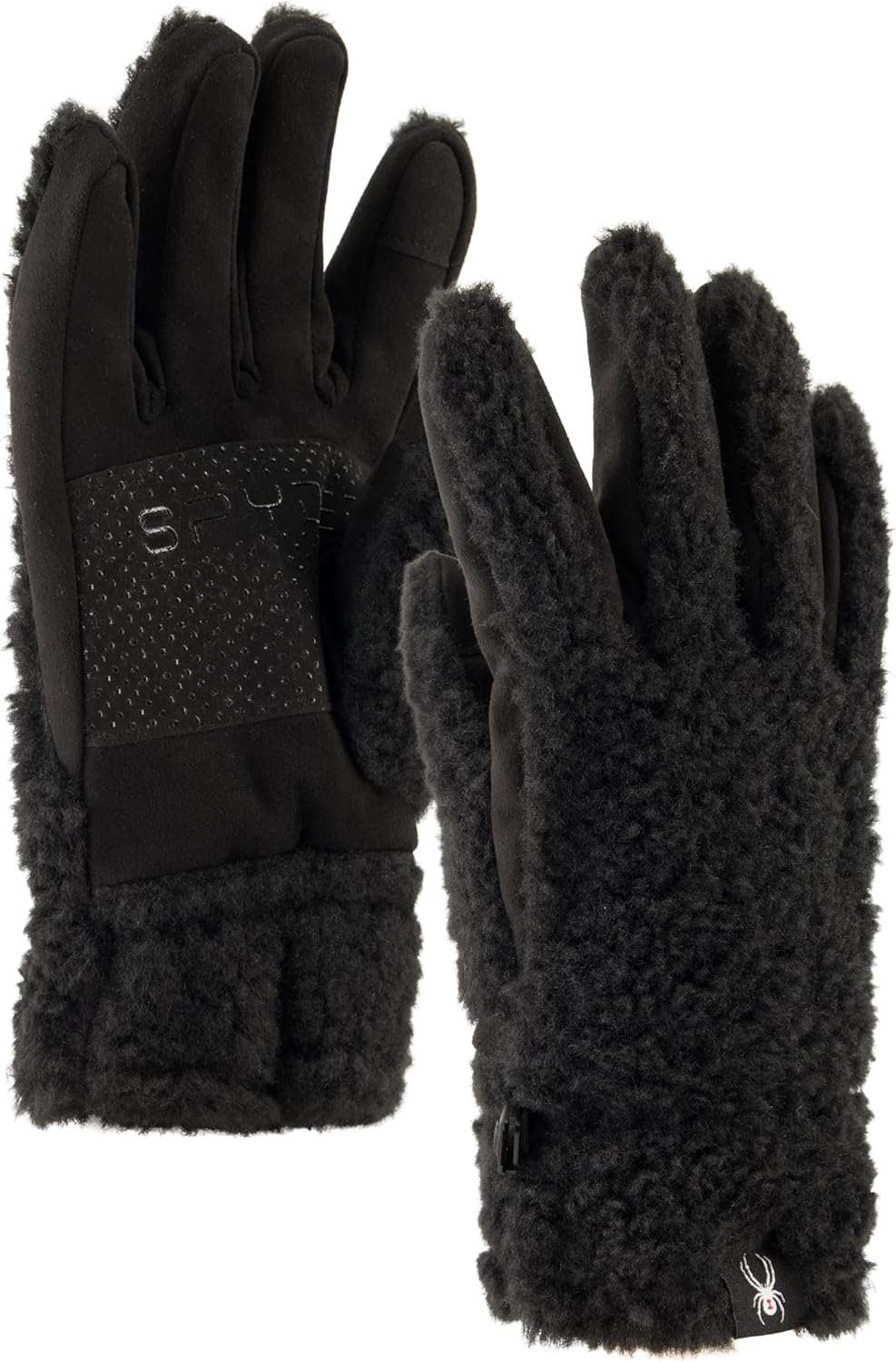 Spyder mens Tech Touch Fleece Lined Sherpa Glove