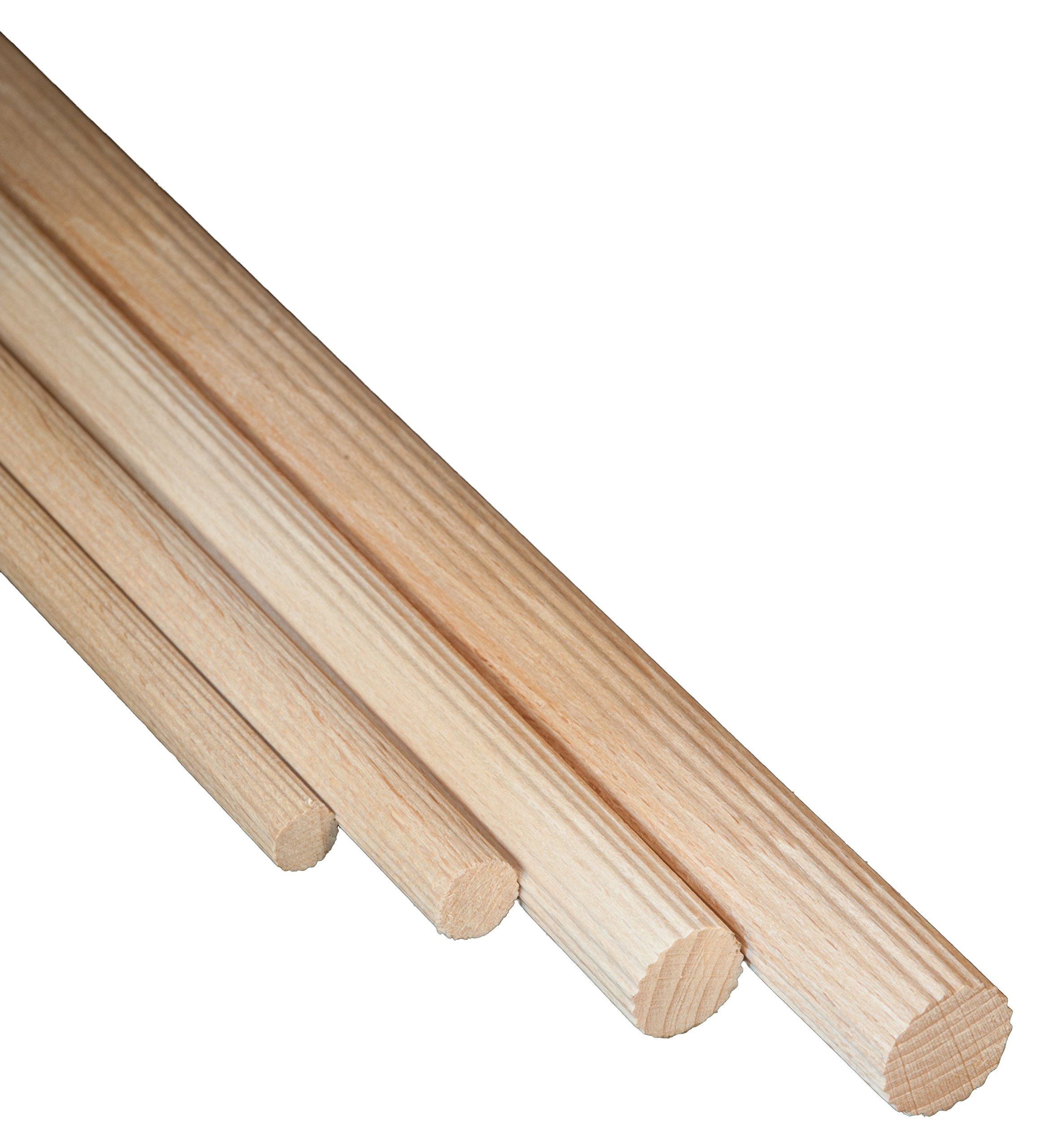 Fluted Beech Dowel (20mm)