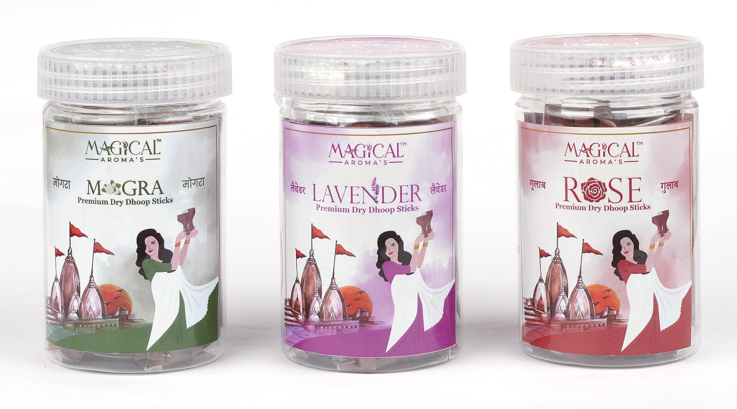 See full amazon price history chart for MAGICAL AROMAS Natural Dhoop Agarbatti Sticks for Pooja| 50 Sticks Approx & 100 Grams (Each jar)| Bamboo Less Dhoop|Lasting Fragrance|Pack of 3 (Rose GULAB|MOGRA Jasmine|Lavender) MAGICAL AROMAS Natural Dhoop Agarbatti Sticks for Pooja| 50 Sticks Approx & 100 Grams (Each jar)| Bamboo Less Dhoop|Lasting Fragrance|Pack of 3 (Rose GULAB|MOGRA Jasmine|Lavender) (B0CD7TF9L5) Amazon Price History, Amazon Price Tracker