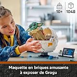 LEGO Star Wars 75403 Grogu with Hover Pram Building Toy Set, Collectible Character Figure for The Mandalorian TV Show Fans, Display Gift Idea for 10+ Year Old Boys & Girls - 2
