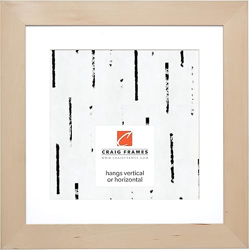 Vista 11 de Craig Frames Marco de fotos de madera sin terminar, 10 x 12 pulgadas mate para mostrar una foto de 8 x 10 pulgadas, natural, juego de 4