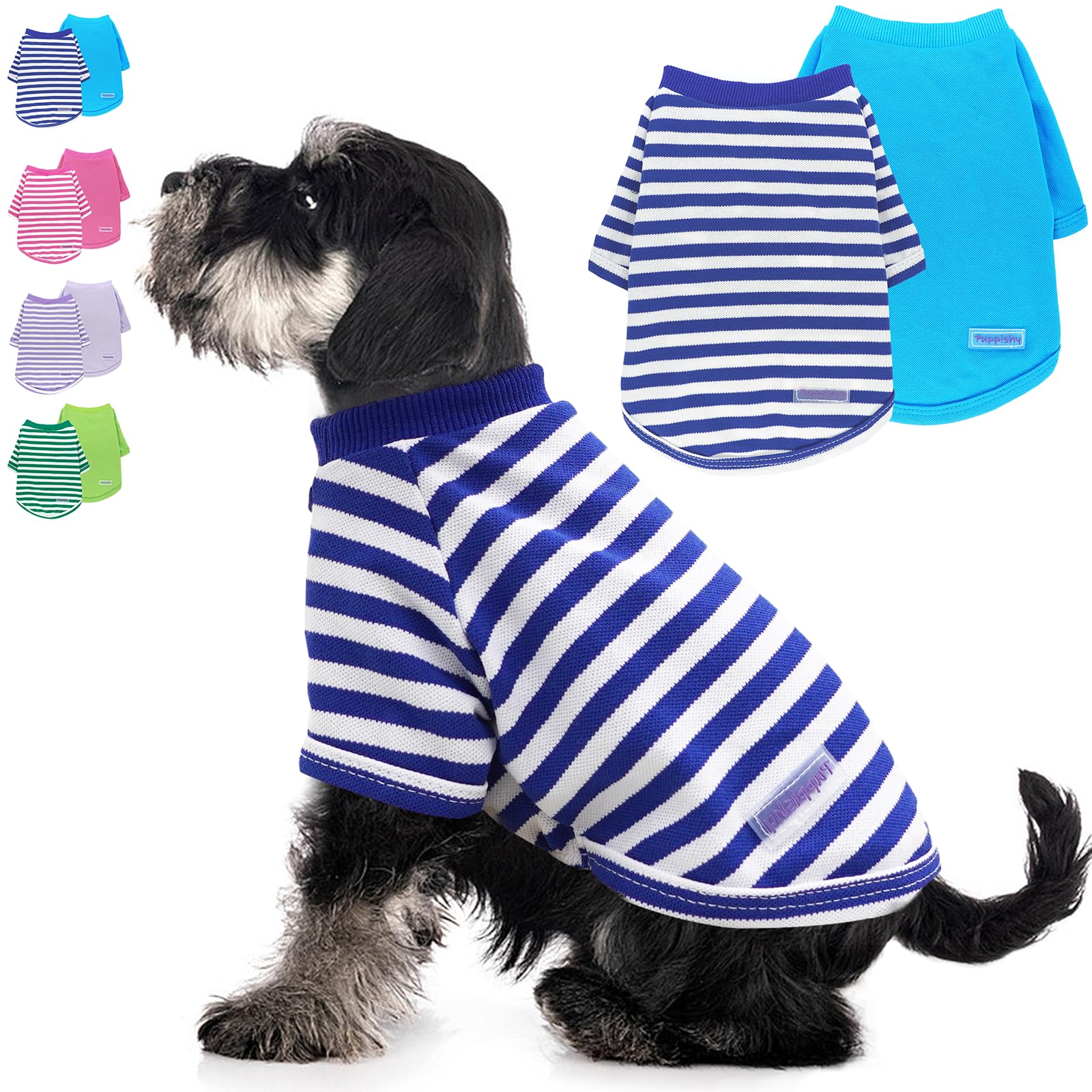 2 Pieces Dog Shirt Dog Shirts for Medium Dogs Boy Dog Clothes Medium Sized Dog Dog Clothes for Small Dogs Puppy Clothes Dog Clothing Toy Poodle