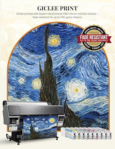 Vista 116 de DECORARTS - Almond Blossom Tree - Vincent Van Gogh Art Reproduction. Giclee Canvas Prints Wall Art for Home Decor 30x24