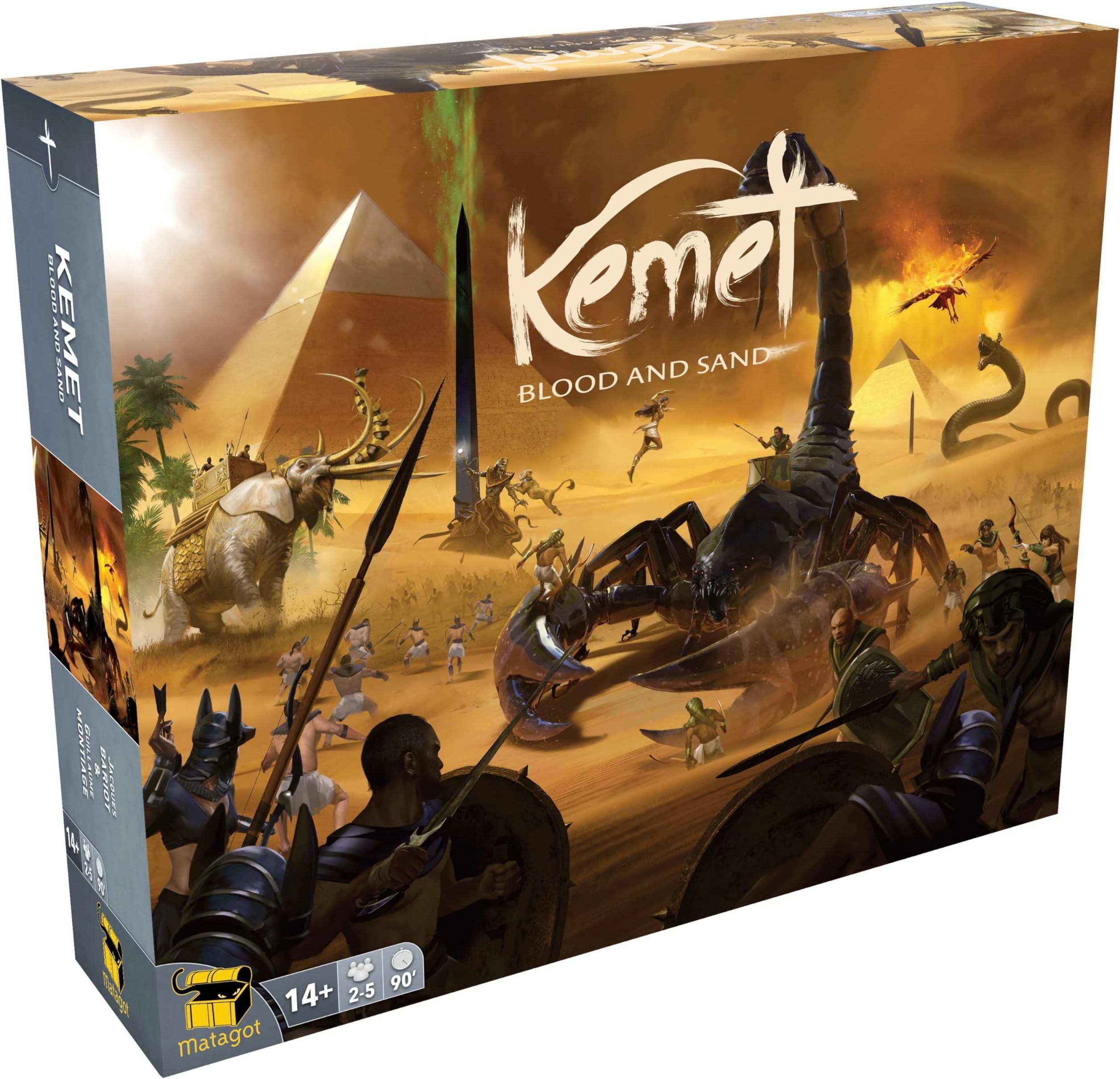 Kemet - Blood and Sand Boardgame