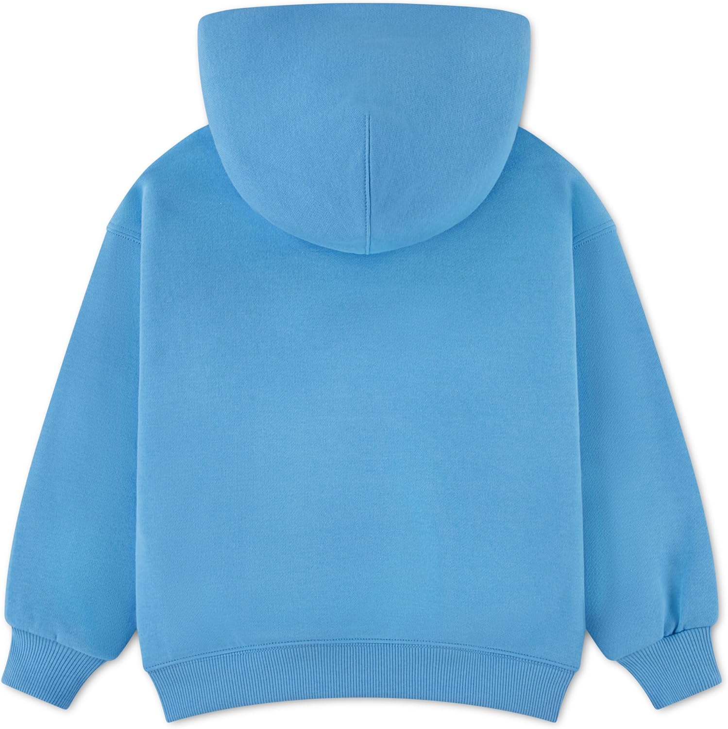 Studio Fleece Oversized Pullover Hoodie, Football Blue, 4