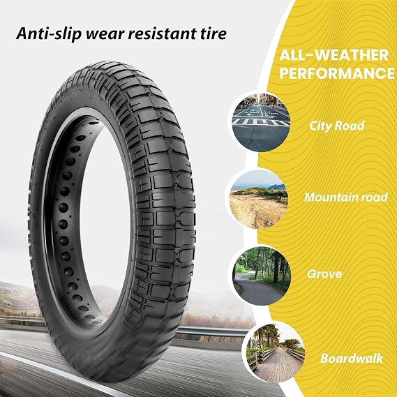 MOHEGIA E-Bike Fat Tire: 20x4.0/20x4.5/20x5.0/26x4.0 Inch Folding Heavy Duty Fat Tire for Electric Bicycle,MTB and Trike for Urban Commuting Or Off-Road Riding