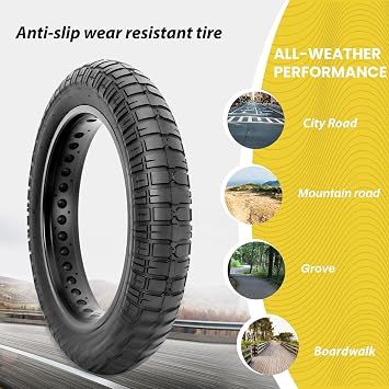MOHEGIA E-Bike Fat Tire: 20x4.0/20x4.5/20x5.0/26x4.0 Inch Folding Heavy Duty Fat Tire for Electric Bicycle,MTB and Trike for Urban Commuting Or Off-Road Riding