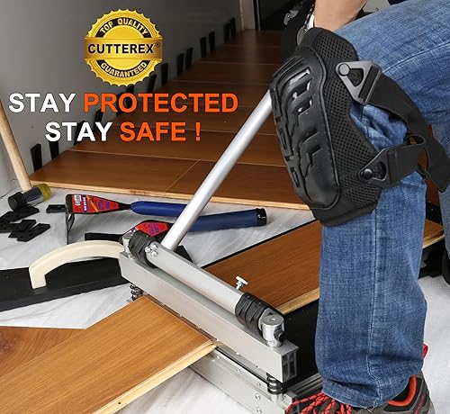 Miniatura 7 de Cortador de piso laminado profesional de 13 pulgadas, cortador de piso de vinilo, pisos multicapa, parquet, paneles de pared de fibra de cemento,