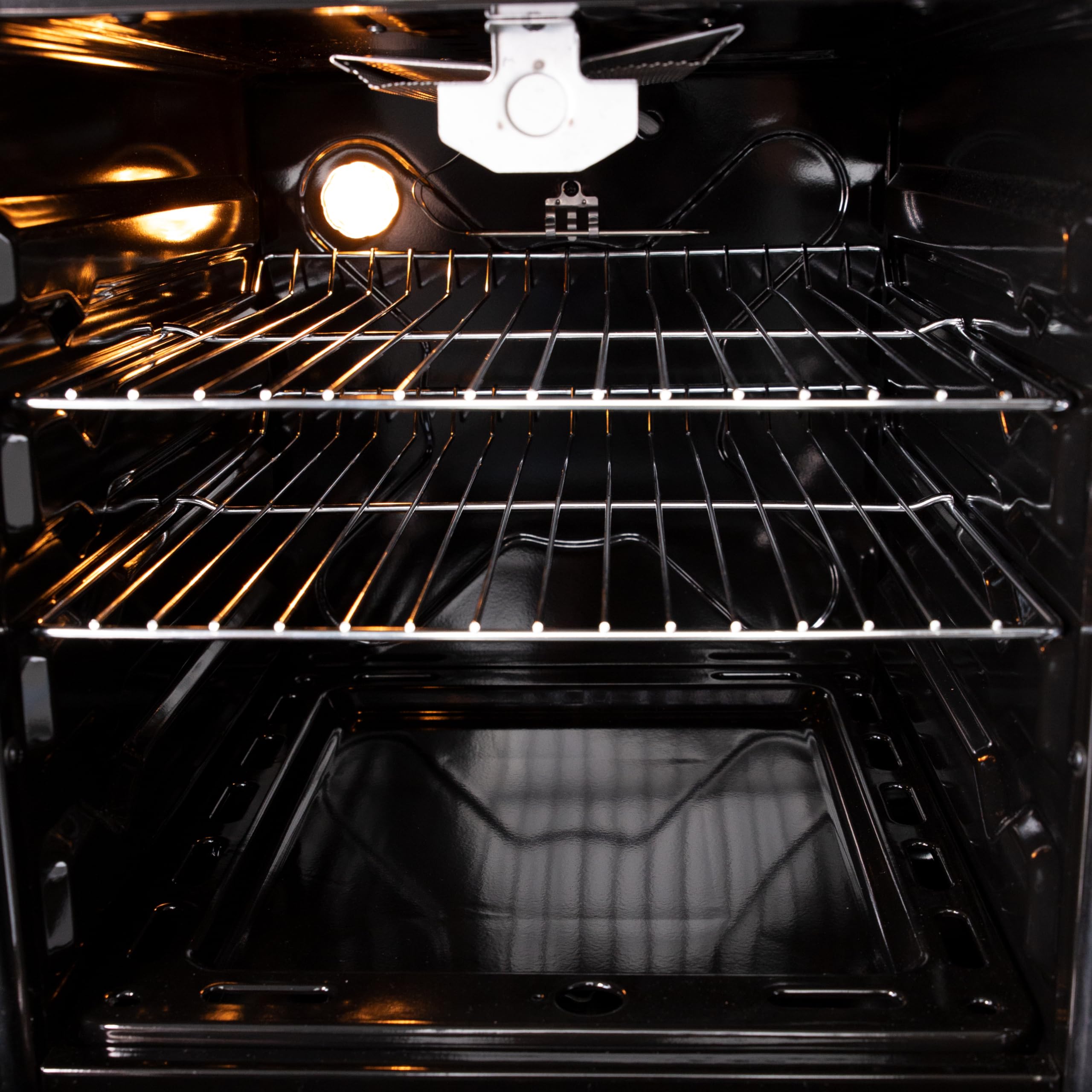 Avanti GR2013CSS Gas Range Oven Compact Freestanding Design, 4 Sealed Burners with Electronic Ignition, 2.1 Cu.Ft. Capacity Features Storage Drawer Broiler and Accessories, 20-Inch, Black