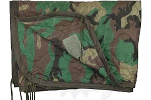 U.S. Military Poncho Liner - SnugPak Woodland Camo