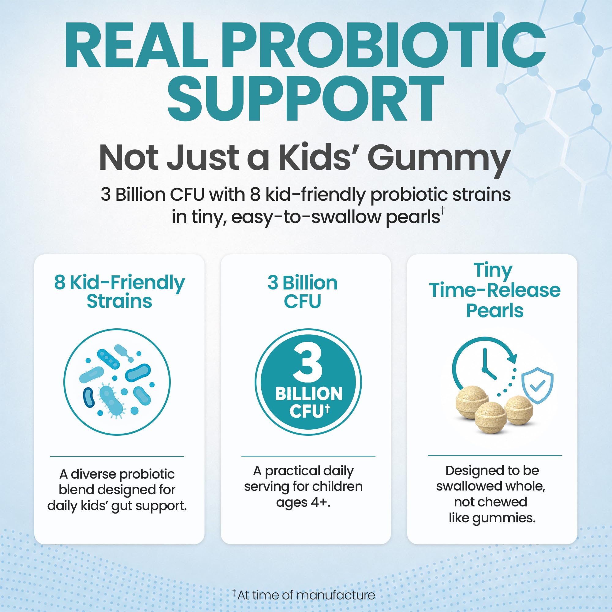 Balance ONE Probiotic for Kids & Teens Ages 4+, 3 Billion CFU, 60 Pearls — Amazon image 7