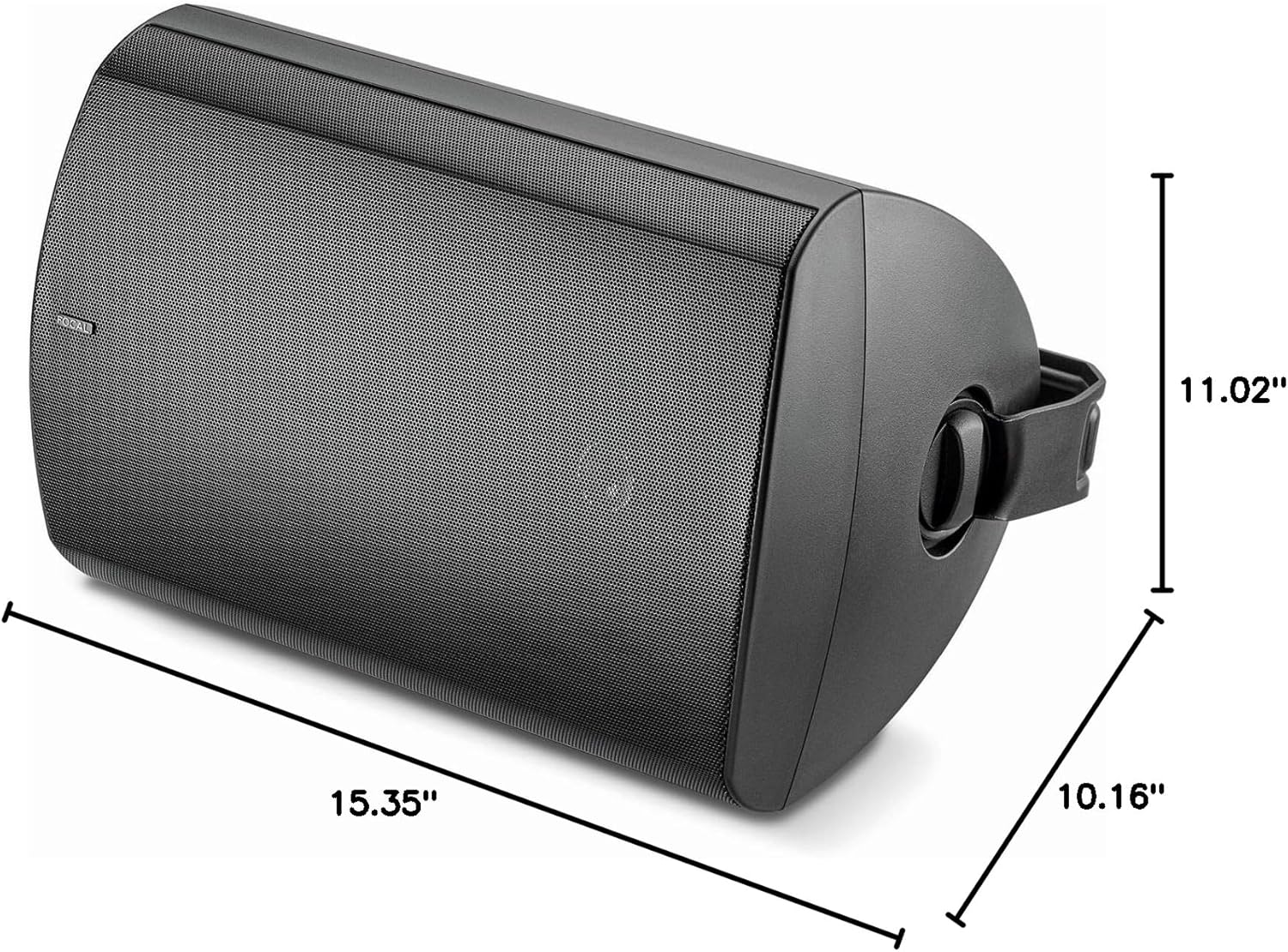 Focal 100 OD8 8" Outdoor Loudspeakers, IP66 Rated - Black Pairs, 4 Speakers