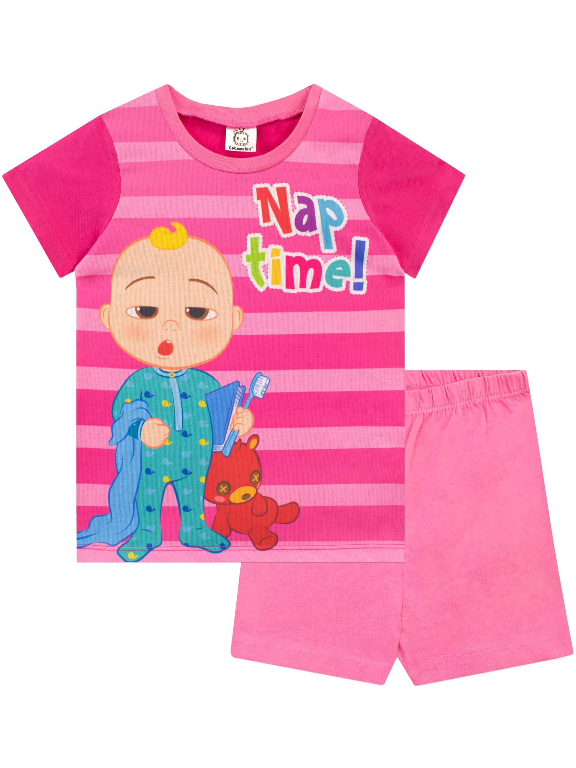 Cocomelon Girls Pink Pyjamas Jj 18-24 Months