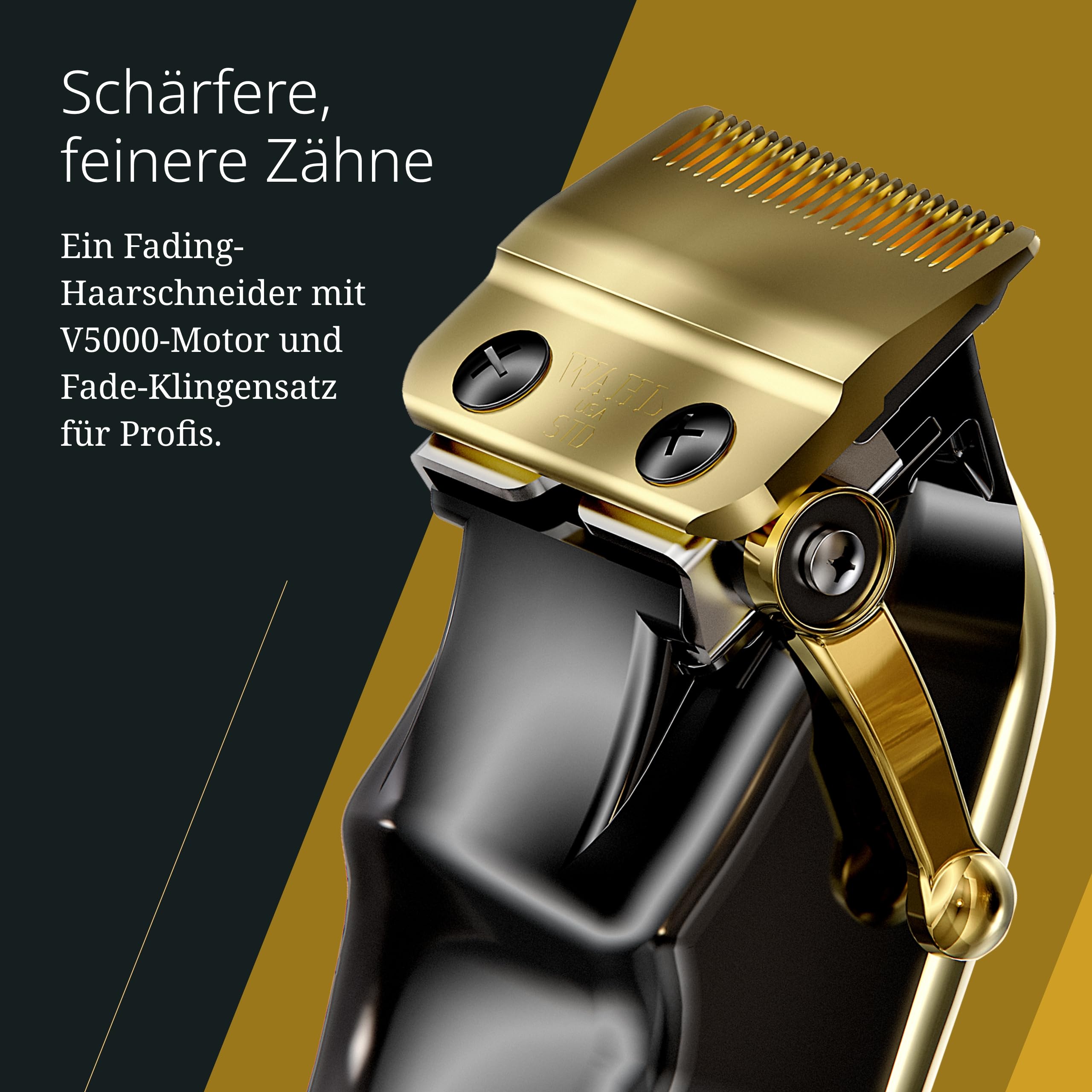 Wahl Gold Cordless Magic Clip - Hair Trimmer for High Performance