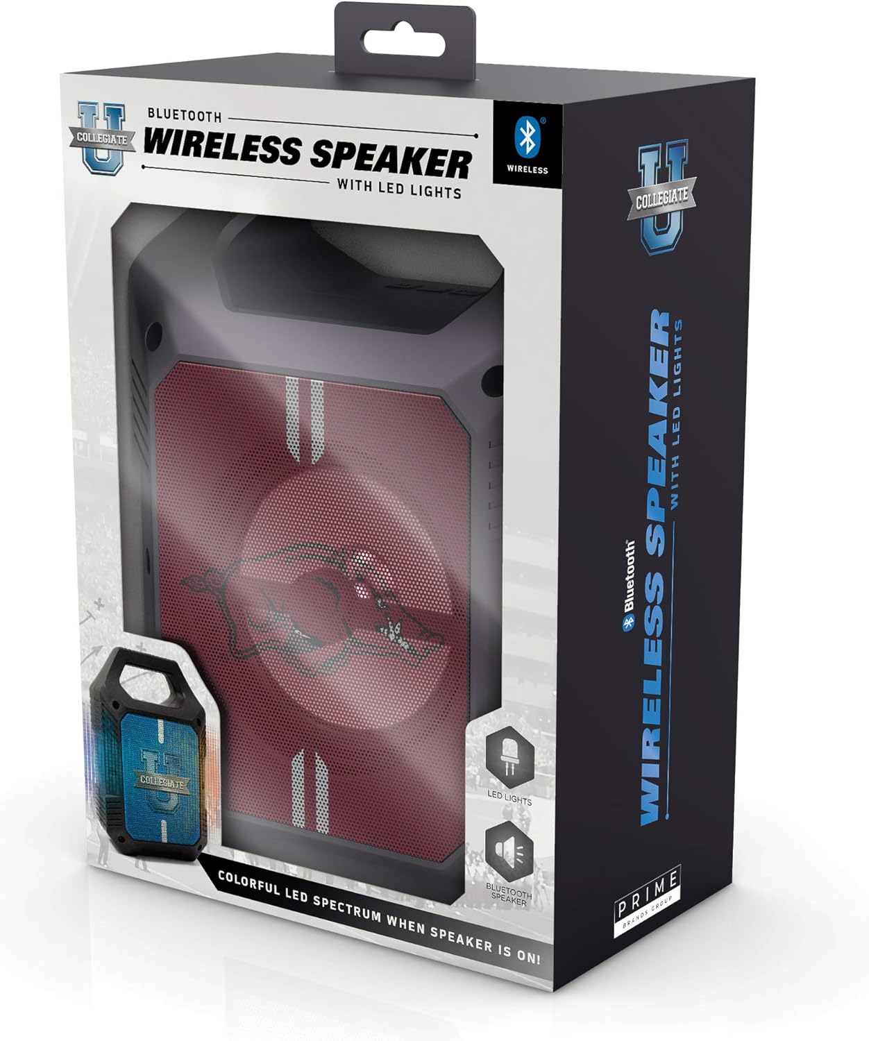 SOAR NCAA Unisex ShockBox XL Wireless Bluetooth Speaker