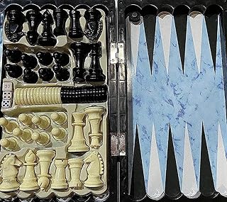 A 3-in-1 chess game with backgammon