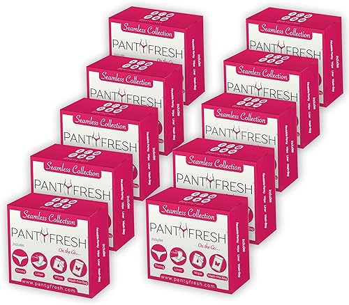 Tanga de emergencia empaquetada individualmente, incluye bragas prelavadas sin costuras, toallitas frescas envueltas individualmente, bolsa esencial