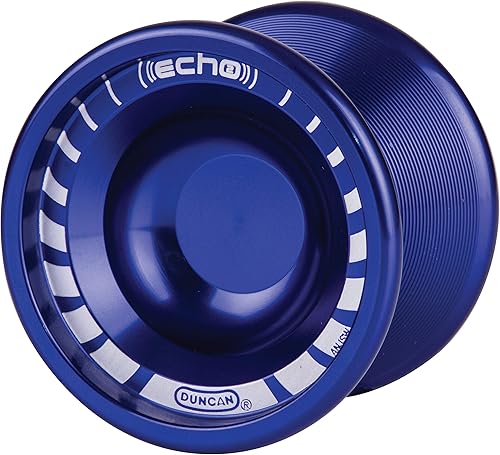 Duncan Toys Echo 2 - Yoyó azul, yoyó de nivel profesional que no responde, rodamiento cóncavo