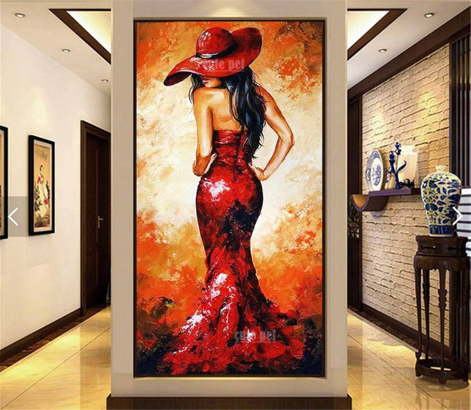 Point de croix Diamant Art Craft 20x60inch pour combler un grand mur vide