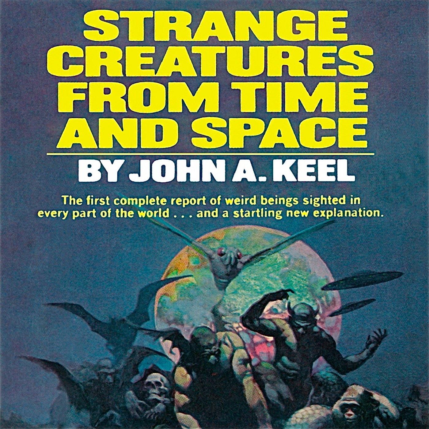 Cover art for Strange Creatures From Time and Space