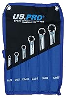 Vista 4 de E6 x E8 Short Torx E llave inglesa hembra Star Caja de doble extremo