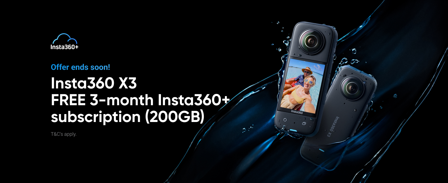 Amazon.com : Insta360 X3 128 GB Vlog Kit - 360 Action Camera with