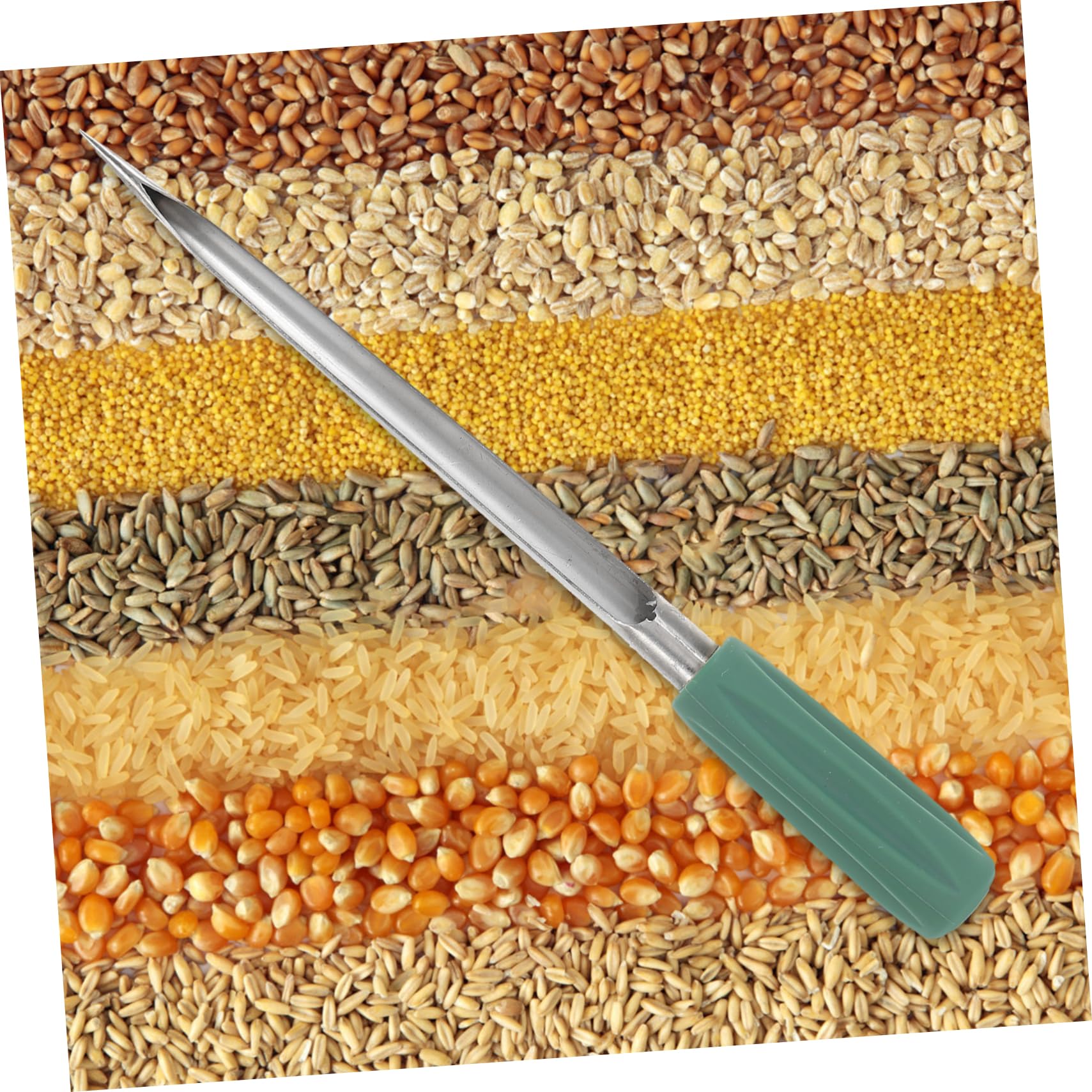 TOYANDONA Lot De 2 Sondes De Prélèvement De Grains De Maïs Et De Riz Outil De Collecte De Riz Échantillonneur De Carottes Échantillonneur De Sol Échantillonneur De Maïs