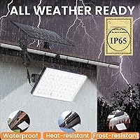 Vista 3 de Motion Sensor Light Outdoor, with 3 Modes, Solar Lights Outdoor Waterproof from Dusk to Dawn, Suitable for Courtyards, Terraces(Garage-1pack)