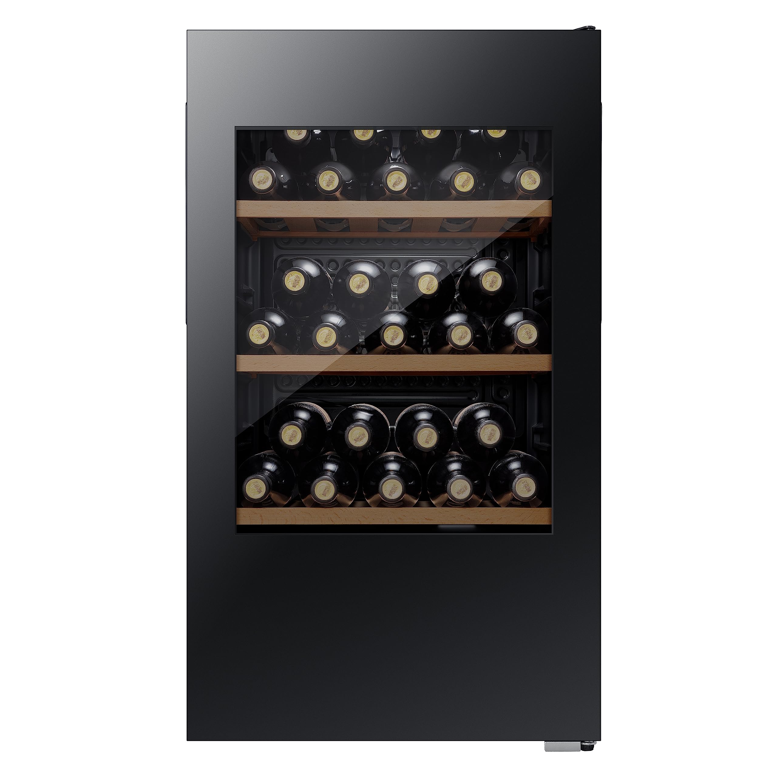 Hisense RW12D4NWG0 - Vinoteca 93 Litros G-Class 30 botellas, Puerta Reversible,Total No Frost [Clase de eficiencia energética G]