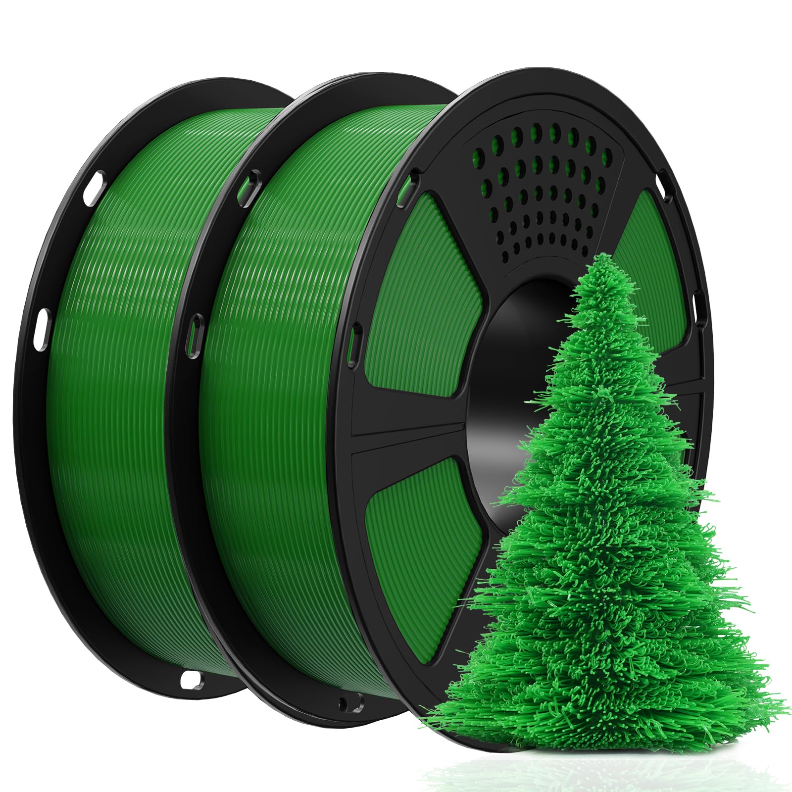 GEEETECH PETG Filament, PETG Filament in Grün, 1,75 mm, 2 kg für 3D Drucker