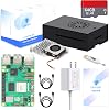 Starter Kit for Raspberry Pi 5 Raspberry Pi 5 RAM 8 GB with Technical Standards Mark - 64 GB Pre-installed OS Metal Case