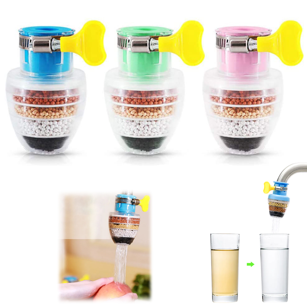 Lot De 3 Robinets Filtrants à Charbon Actif, De Qualité Supérieure