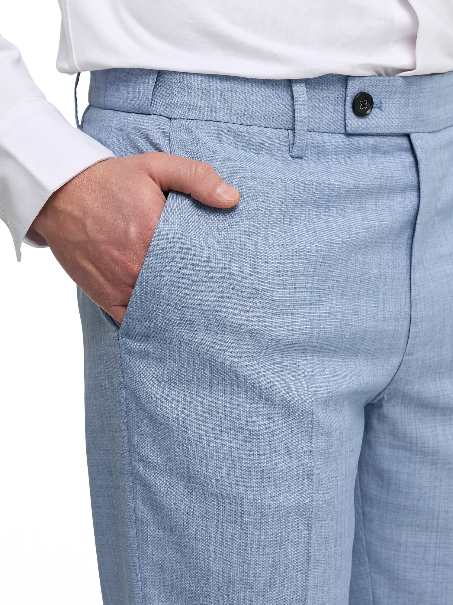 JEFF Herren JFElliot Elegante Anzughose Businesshose Stoffhose mit Stretch | Elegante Businesshose im Regular Fit mit Stretch, Stoffhose, Herrenhose, Alltagshose, Freizeithose, Anzughose für Männer