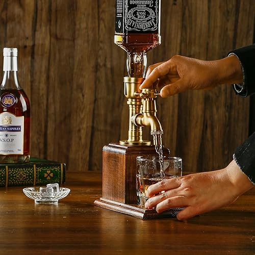 Miniatura 5 de Dispensador de bebidas para fiestas, accesorios de bar, regalos para amantes del vino, whisky, hombre, decoración de cuevas para marido, papá, él,
