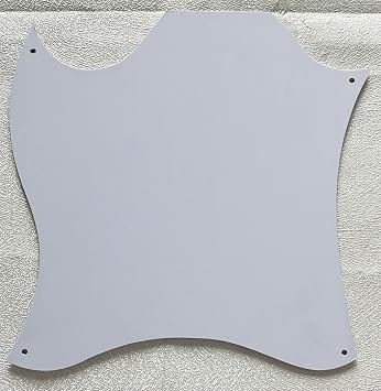 Pick Guard For Compatible Gibson SG Standard Blank Style Guitar Pickguard Scratch Plate (4-Ply Black)