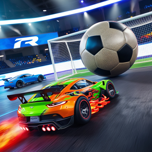 Rocket Football Star League Car Soccer Game