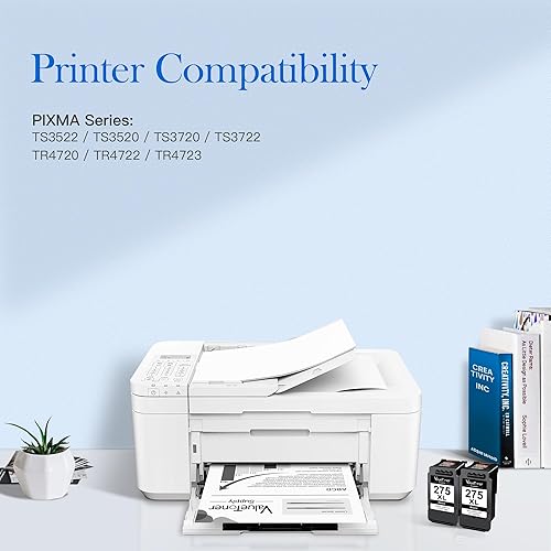 Miniatura 2 de PG-275 Cartucho de tinta negra de alto rendimiento para Canon 275XL Tinta negra PG-275XL 275XL funciona para Canon PIXMA TR4720 TS3720 TS3500 TS3522