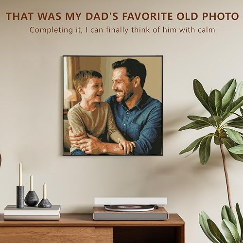 Miniatura 9 de Kits de arte de pintura de diamantes personalizados para adultos, arte de diamantes personalizado 5D a partir de la foto, pintura personalizada