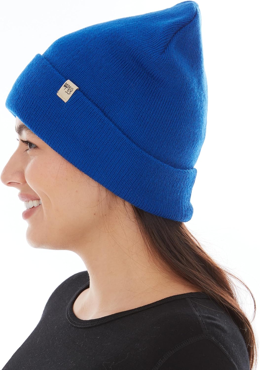 100% Merino Wool - Midweight Everyday Knit Cuff Beanie - Warm Winter Hat - Image 3